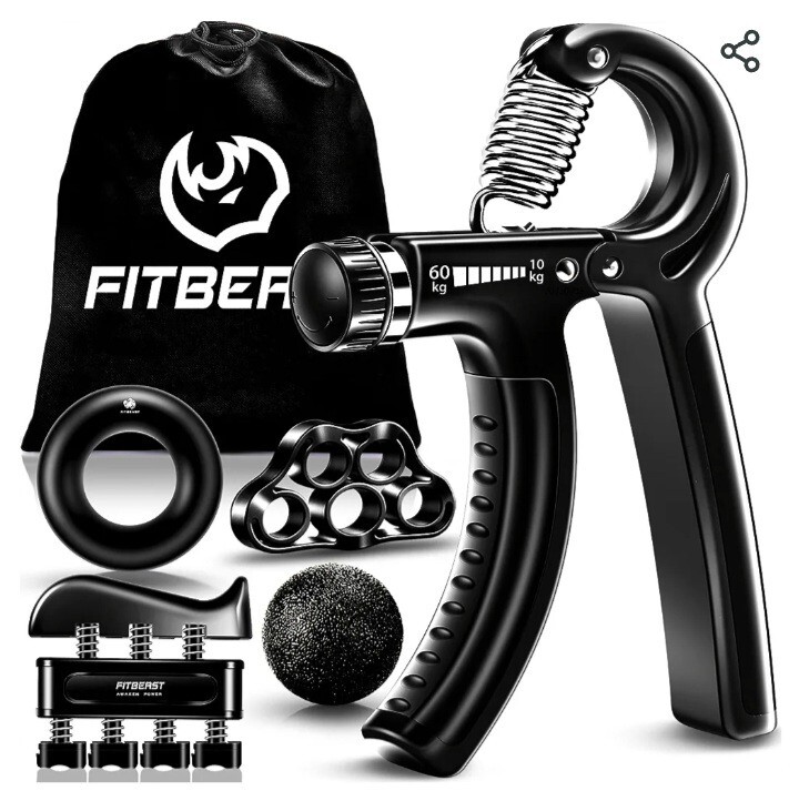 Limited-Time Deal: Fitbeast Grip Strengthener Forearm Strengthener Hand Grips...-image