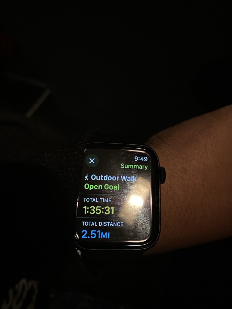 Apple Watch Series 5 40mm GPS Smartwatch with Sleek Black Sport Band