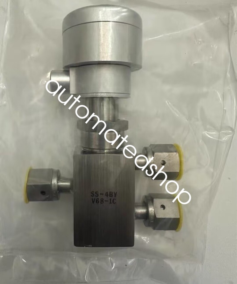 1Pcs New SS-4BY-V68-1C Three way diaphragm valve Shipping DHL or FedEX