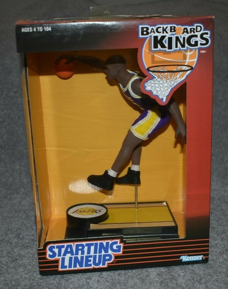 LOS ANGELES LAKERS SHAQUILLE O'NEAL NBA STARTING LINEUP 1997 BACKBOARD KINGS