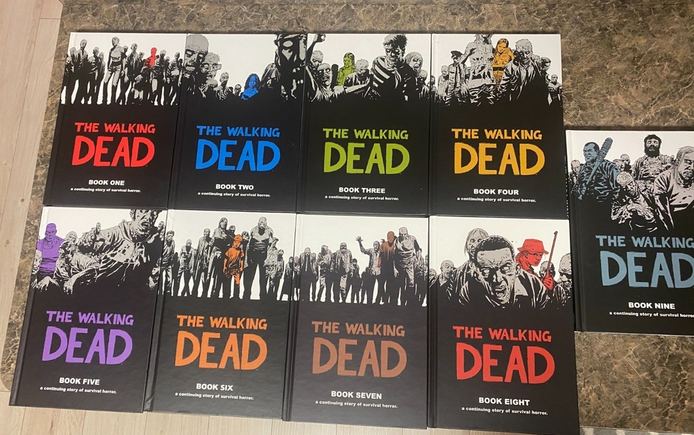 The Walking Dead Complete Series #1 to #9 (Image Comics)