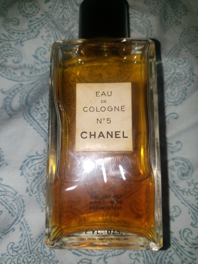 Vintage Chanel No 5 Eau de Cologne 2oz Rare Excellent Condition