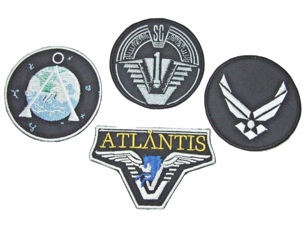 Stargate SG-1 Uniform/Costume Cosplay Patch Set of 4