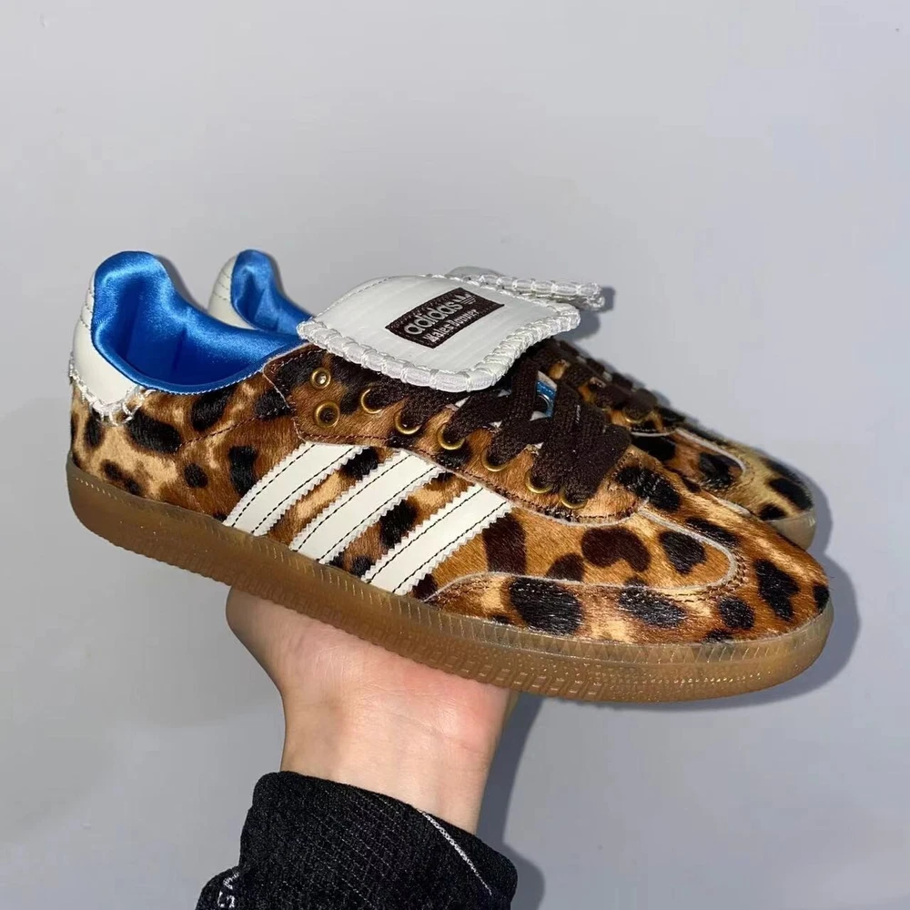 adidas Samba Wales Bonner Leopard Sneakers IE0578 New with Box
