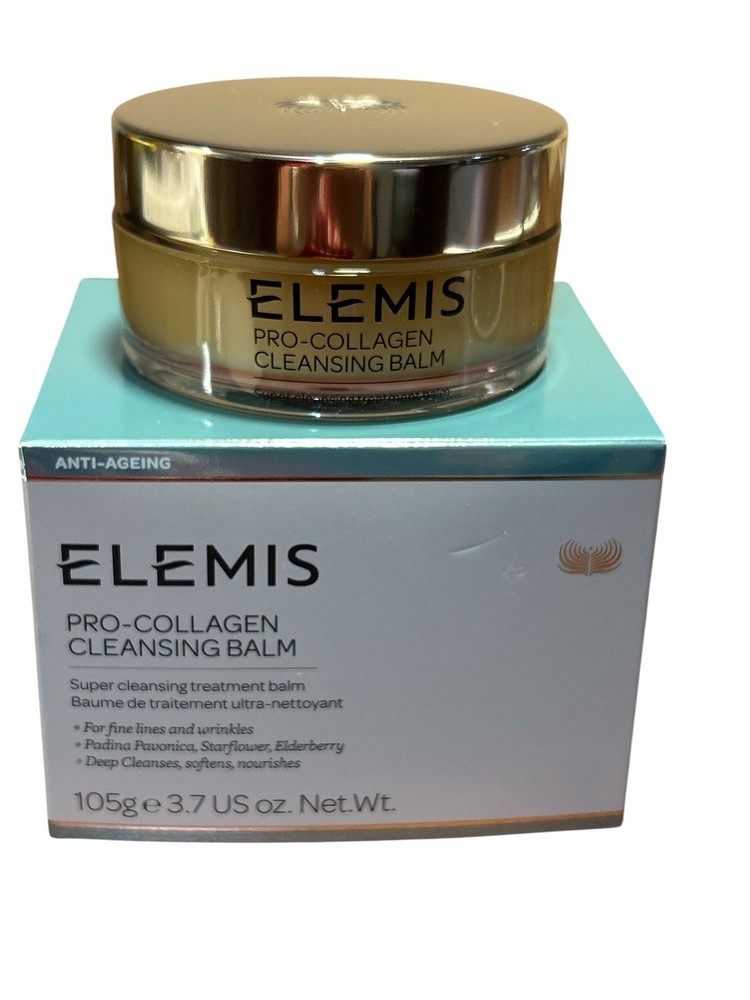 ELEMIS Pro-Collagen Cleansing Balm 3.7oz Anti-Aging Wrinkle Treatment Deep Cleanse