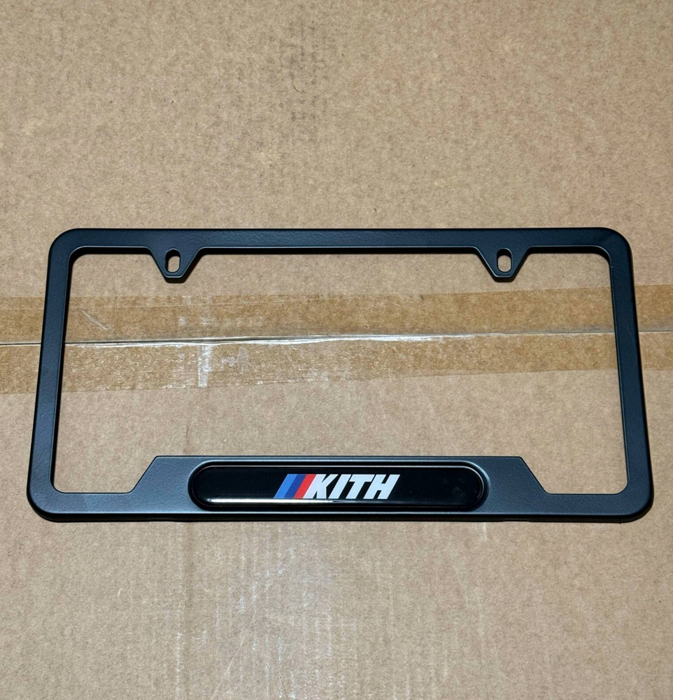 KITH BMW LICENSE PLATE FRAME SAMPLE B58 S58 M340i M440i M3 M4 M5