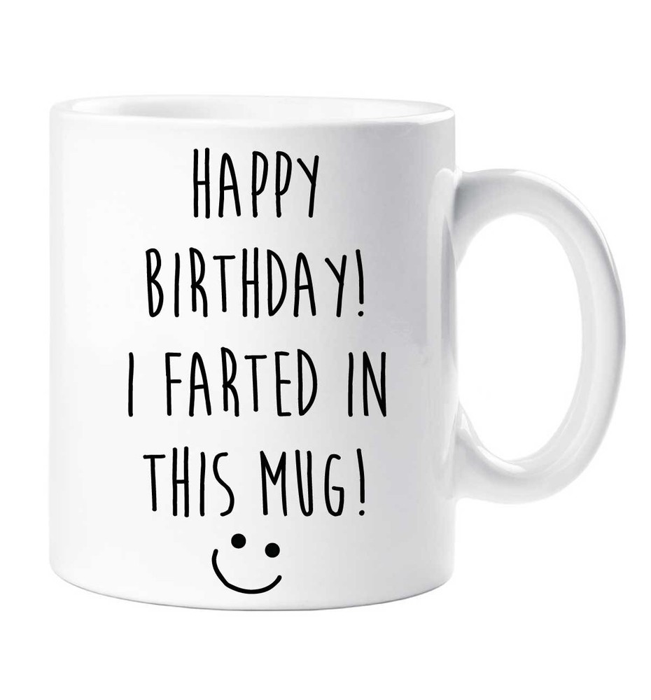Funny Fart Mug Gift for Birthday or Christmas