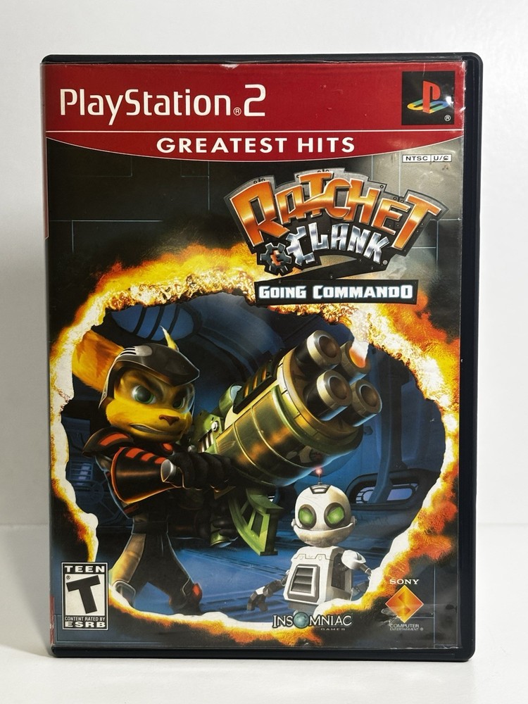 Ratchet & Clank Going Commando Greatest Hits - Sony Playstation 2 PS2