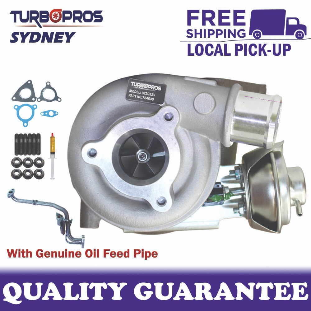 Turbo Charger+Oil feed Pipe ForNissan Patrol GU ZD30 3.0L Fits Late DI 2002-2006