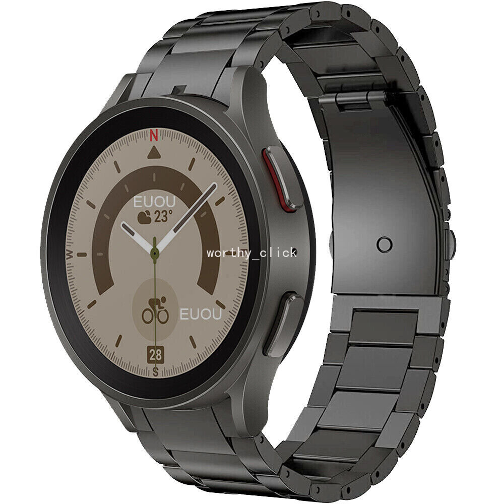 Titanium Band Strap For Samsung Galaxy Watch 4 5 7 7 FE 40/44mm Watch 5 pro 45mm