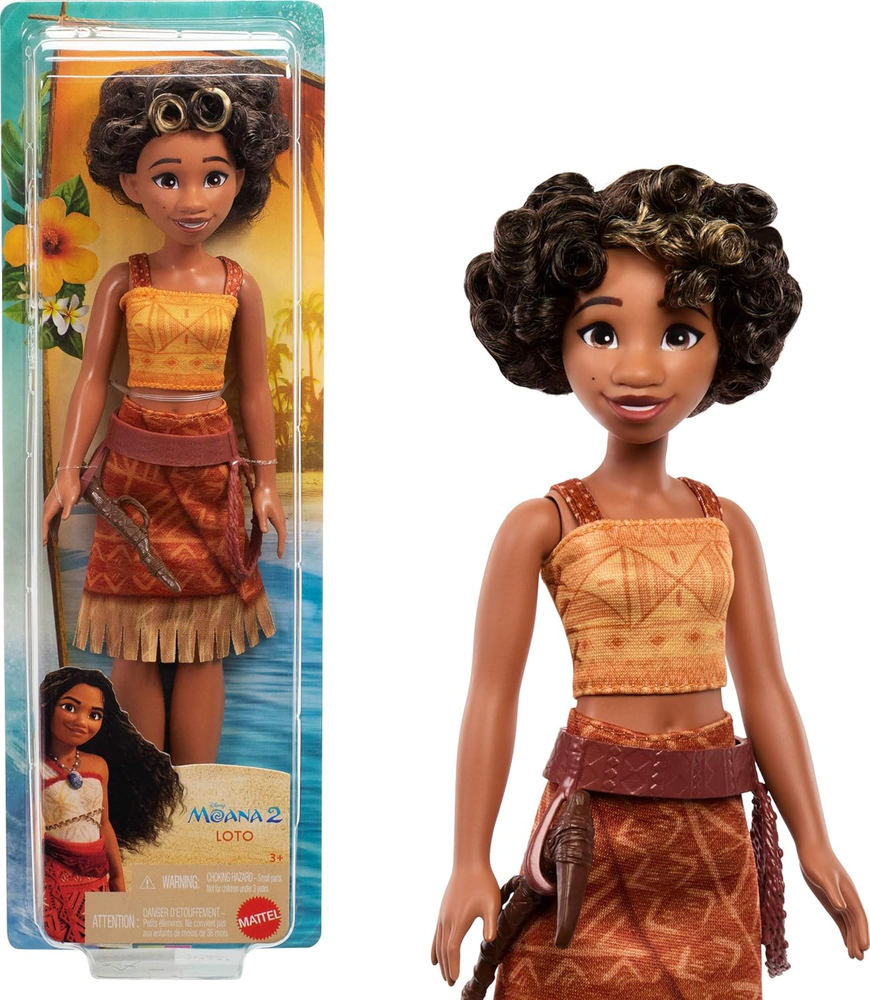 Disney Moana 2 Fashion Doll with Removable Outfit and Accessories