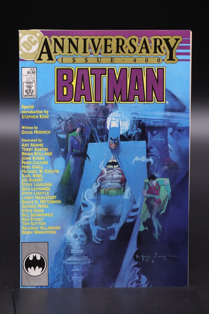 Batman (1940) #400 Bill Sienkiewicz Cover & Art Stephen King Introduction VF/NM