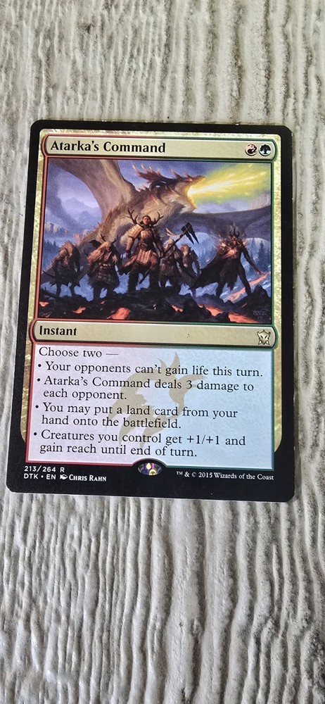 Atarka's Command Dragons of Tarkir Regular