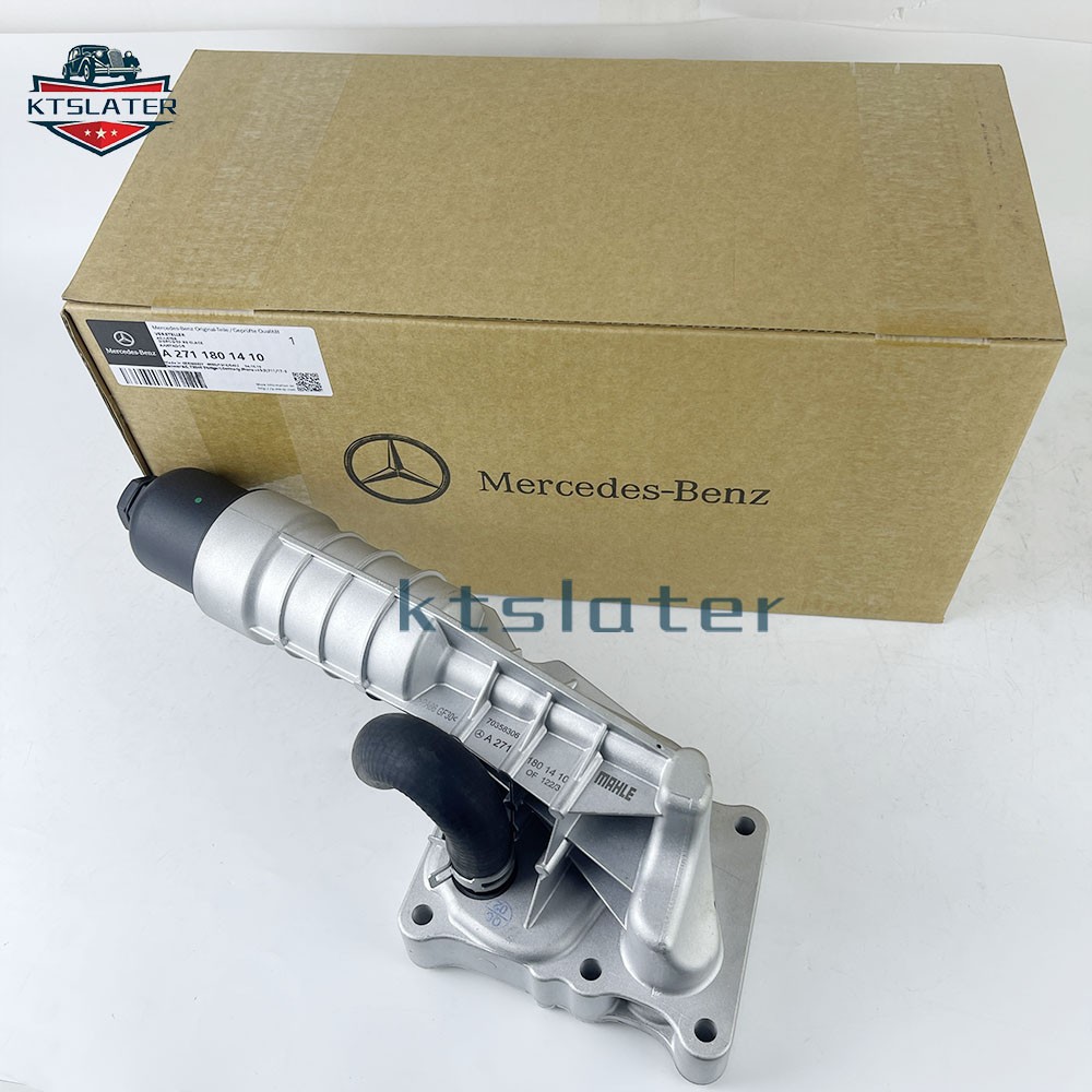 Engine Oil Cooler Filter Housing 2711801410 For Mercedes-Benz C250 SLK250 1.8L