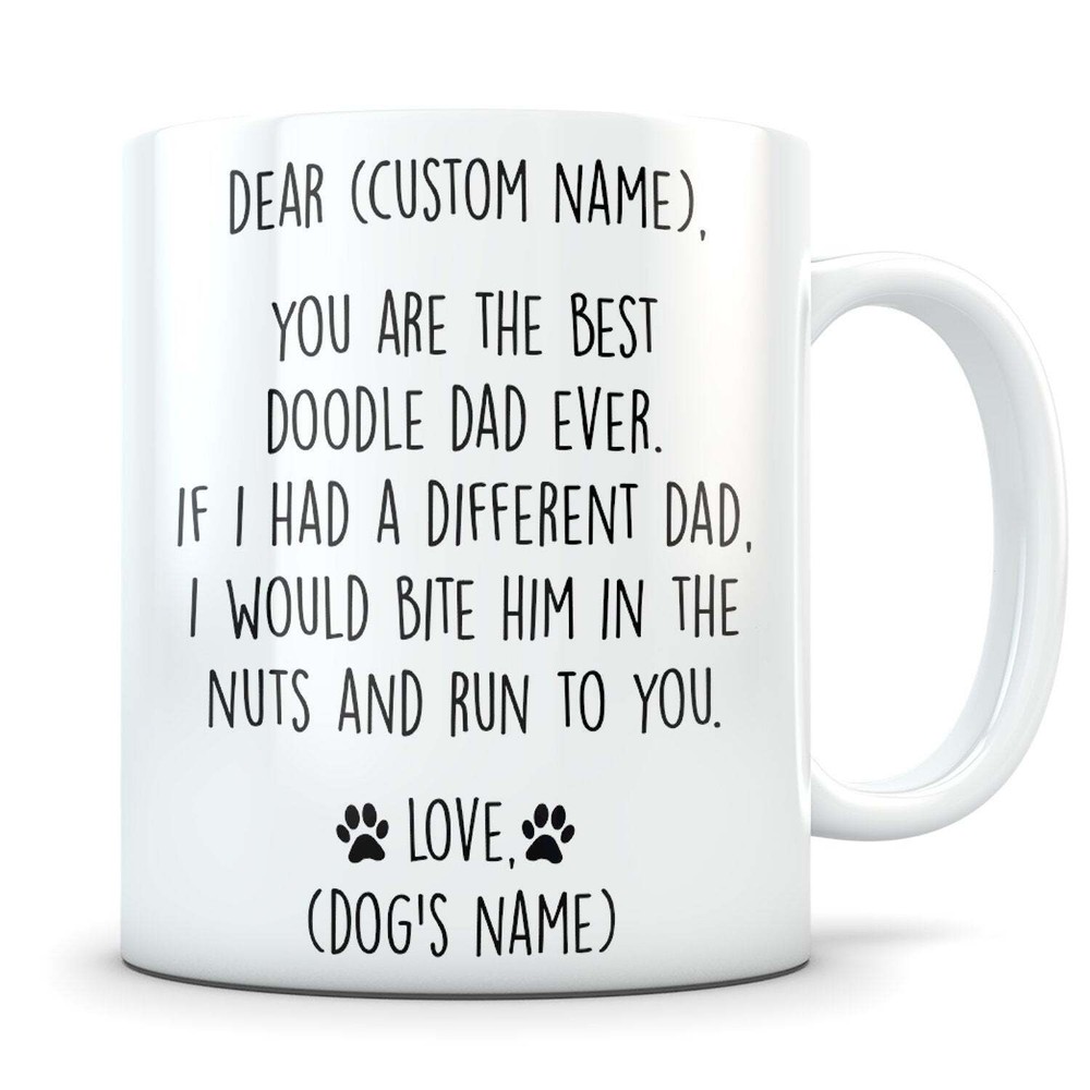Doodle Gifts For Men Doodle Dad Doodle Gifts Doodle Mug Doodle Dad Mug Doodle