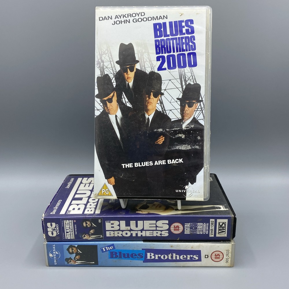 3 X Blues Brothers VHS Tapes