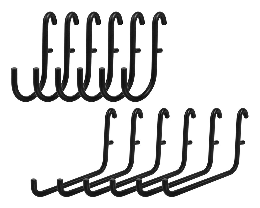 Pegboard Hooks Compatible with IKEA Skadis Pegboard 12 Pack Accessories (Incl...