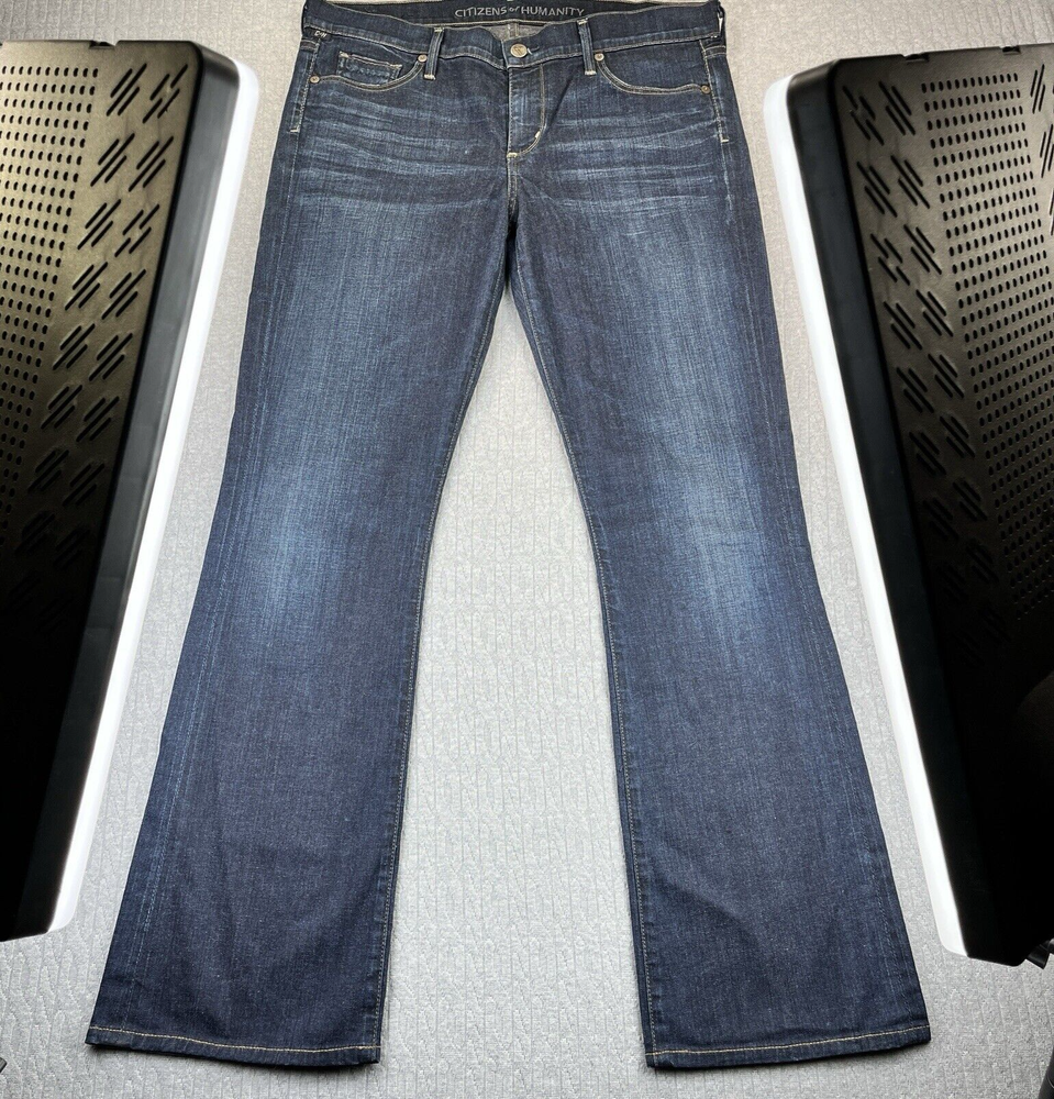 Citizens of Humanity Dita Petite Bootcut Whiskered Jeans for Women Size 32