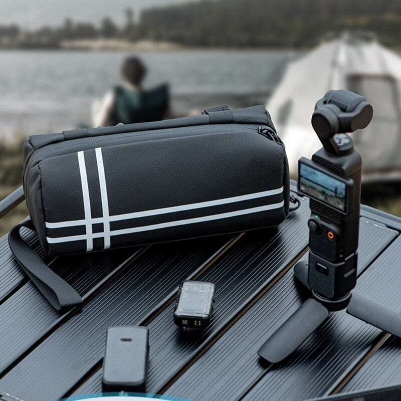 Action Camera Carrying Case Handbag for Pocket3 Oxford Fabric Storage Case