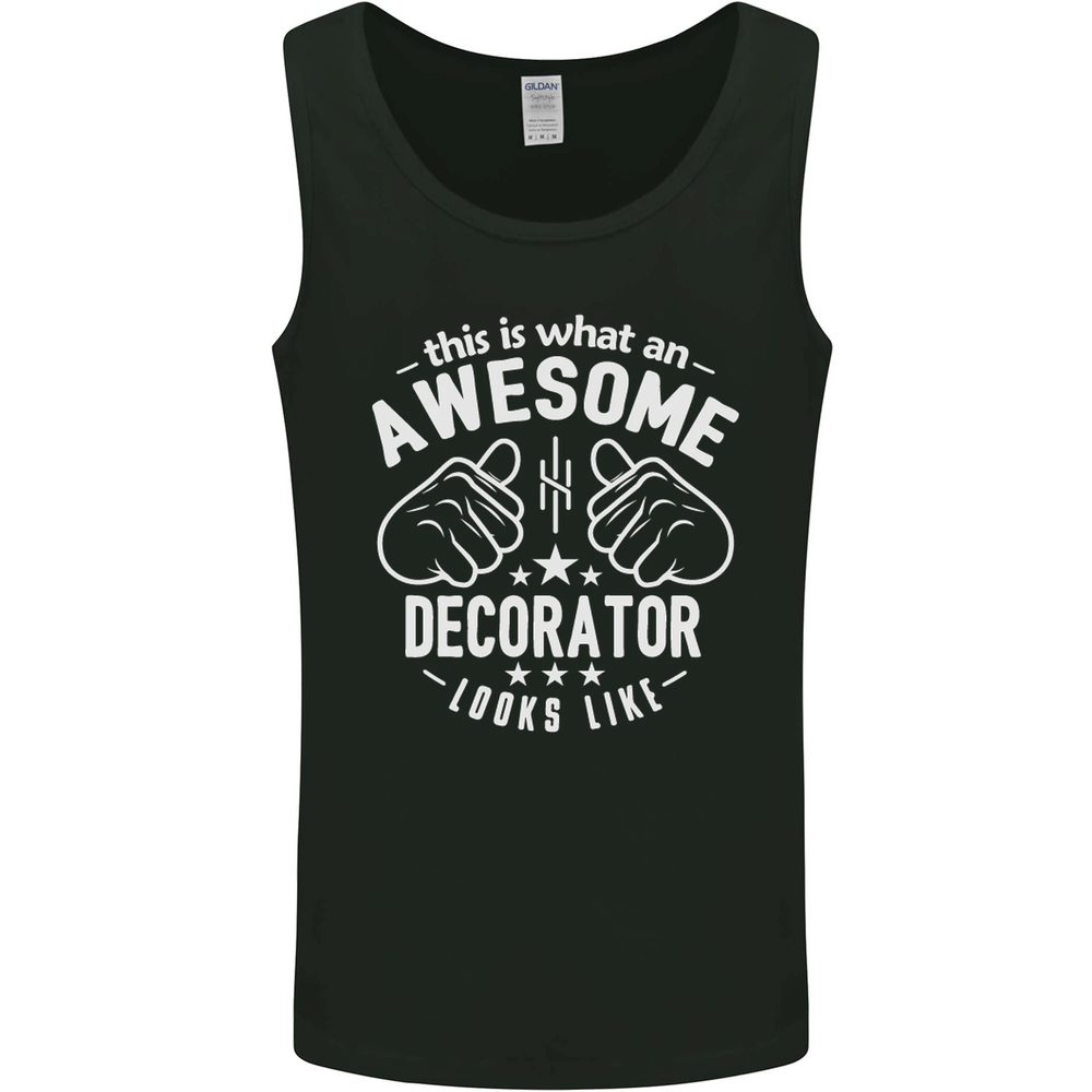 An Awesome Decorator Looks Like Mens Vest Tank Top