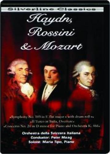 Haydn, Rossini & Mozart (DVD) Orchestra della Svizzera Italiana Peter Maag