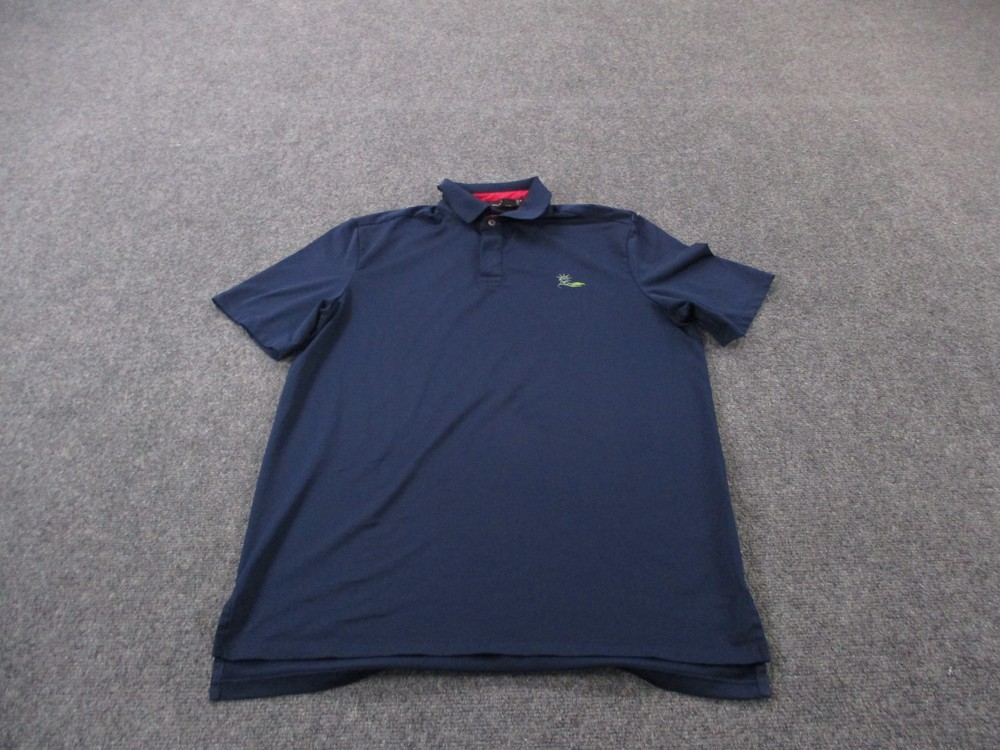 RLX Ralph Lauren Shirt Mens M Navy Blue Golf Polo Performance Stretch