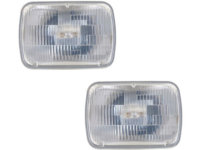 DIY Solutions Headlight Assembly Set fits Mitsubishi Montero 1983-1986 71DBSH