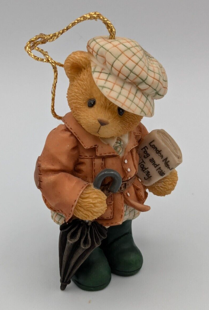 Cherished Teddies 1998 English Boy Hanging Ornament 451045