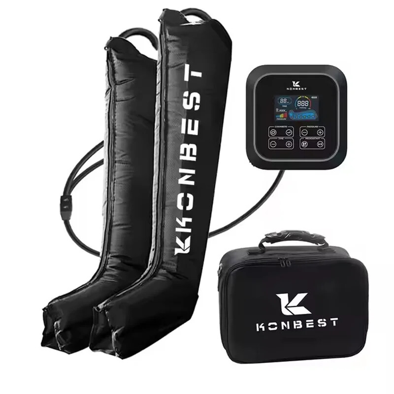 6 Chamber Leg Massager For Circulation Air Compression Therapy Leg Recovery Boot