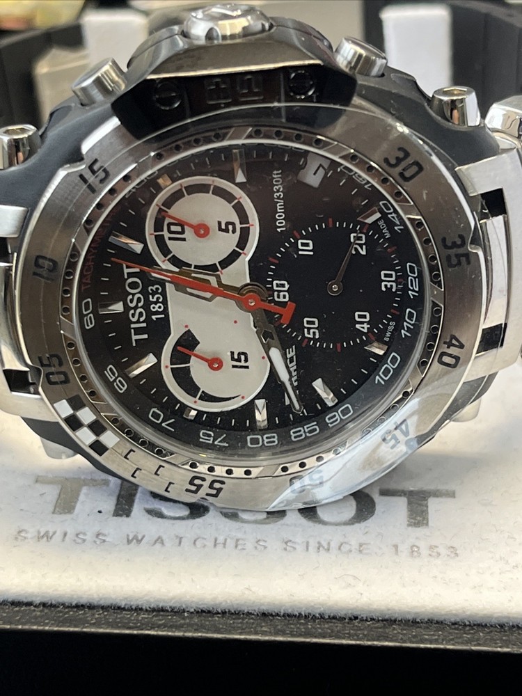 Tissot T-Race MotoGP Chronograph Quartz Watch with Sporty Design