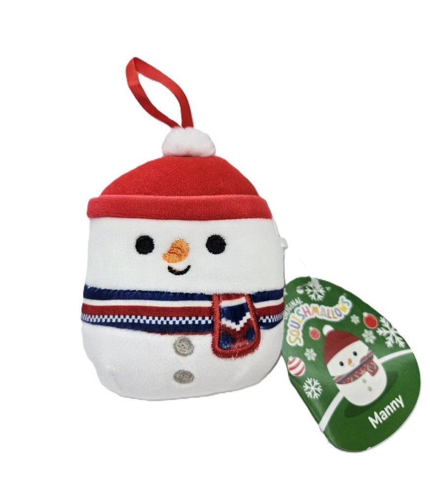 Squishmallows    Manny the Snowman   4