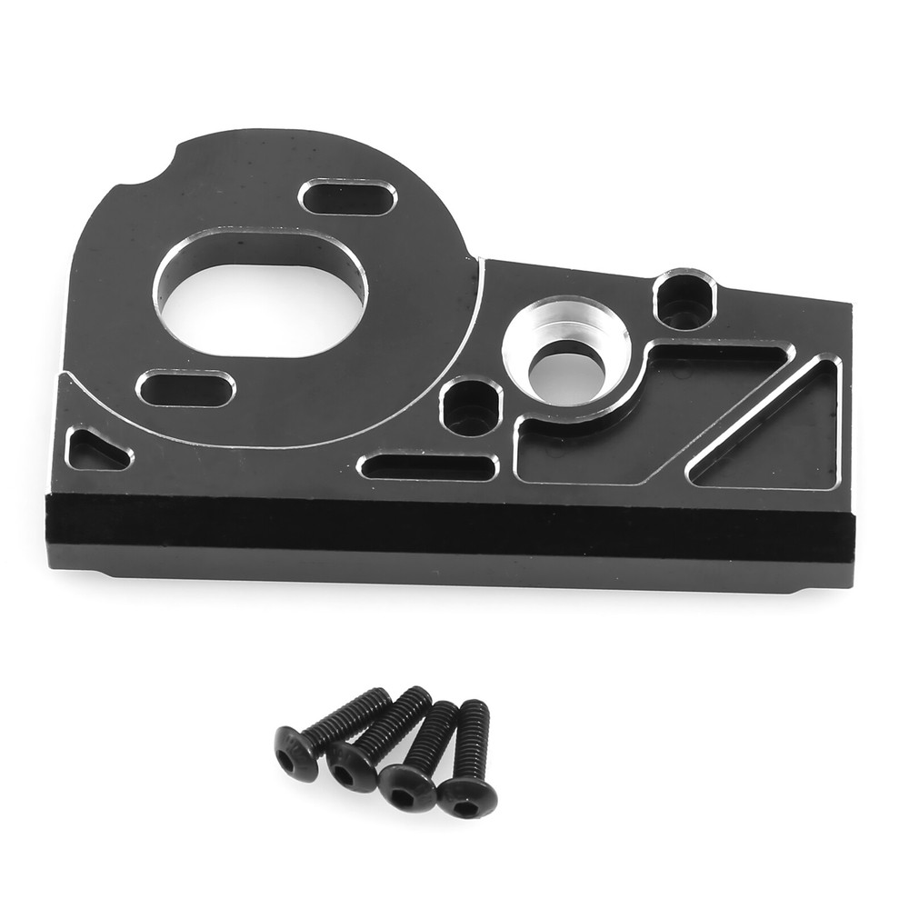 Black CNC Aluminum Motor Mount For Axial AXI03028 SCX10 PRO 1/10 RC Car Upgrade