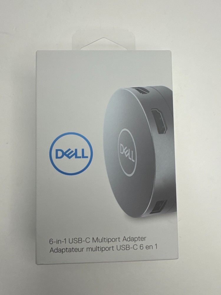 Dell DA305 6-in-1 USB-C Hub with HDMI Ethernet and USB Ports  
