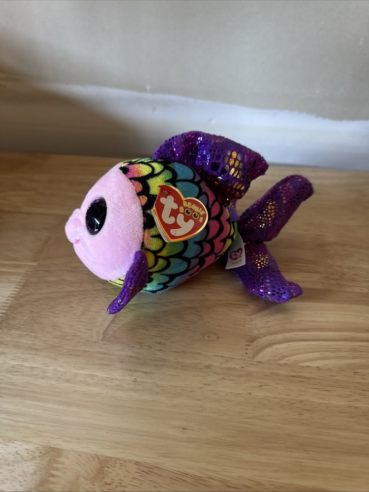 Ty Beanie Boos FLIPPY the Fish 6