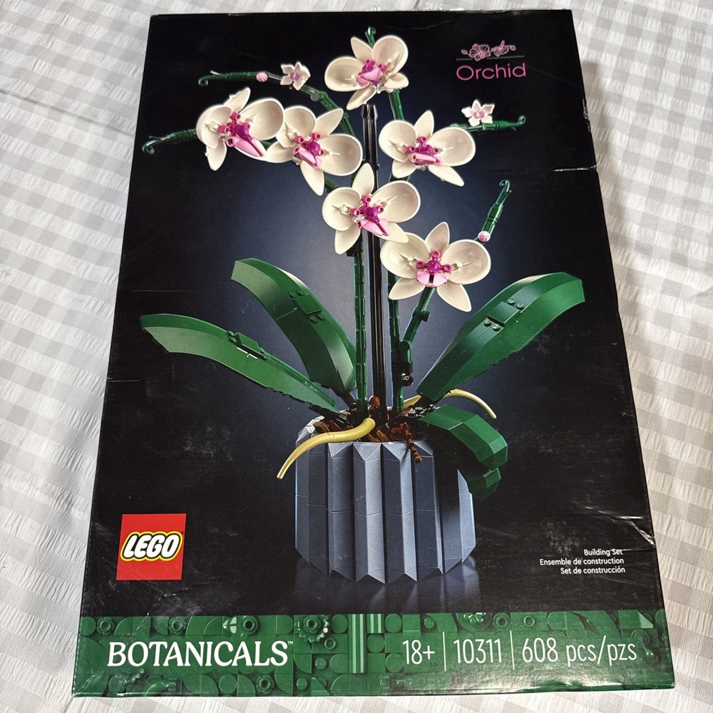 LEGO Icons Botanical Collection Orchid Artificial Plant 10311 Building Toy Set