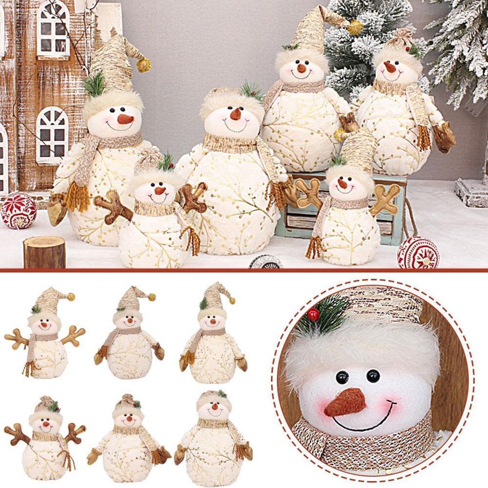 Christmas decorations snowman figurine Christmas gift ornaments φр рμ H4M9