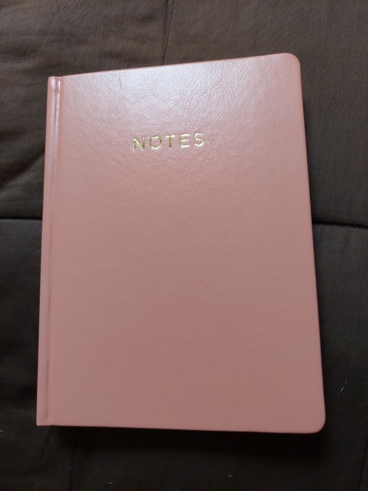NEW Threshold BRAND Peach Notes Journal Lined Paper 120 Sheets