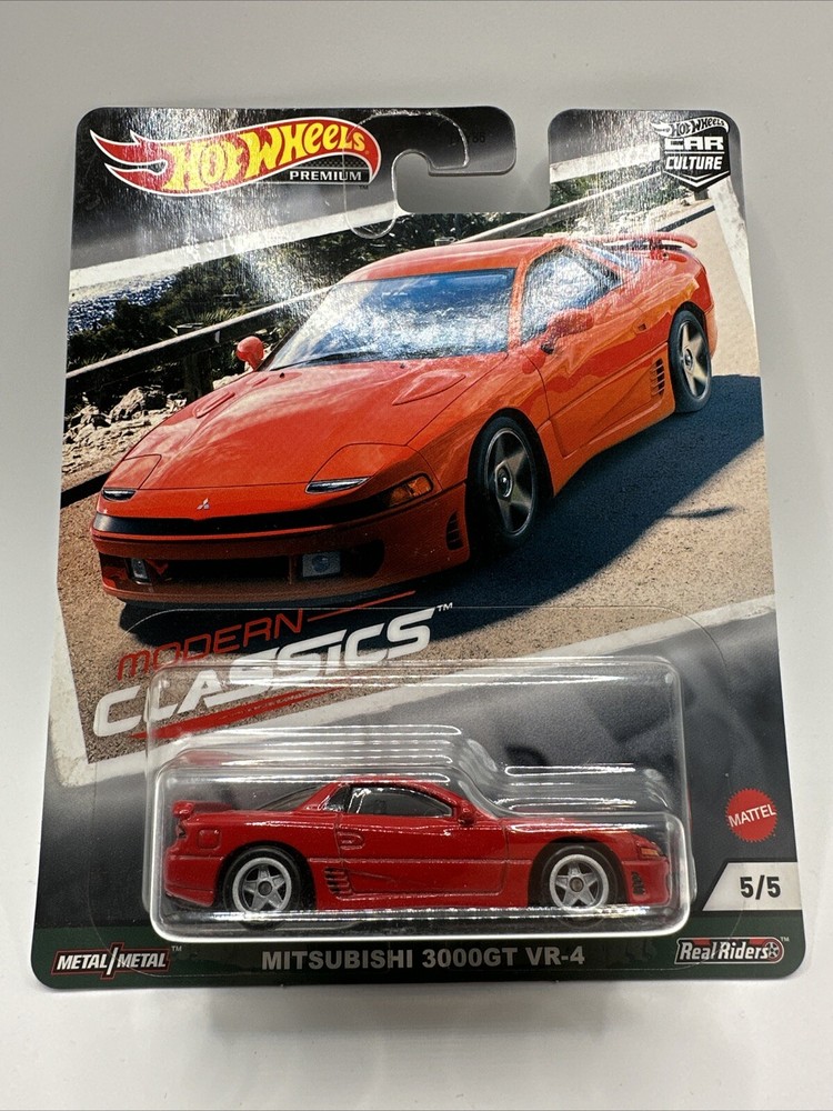 Hot Wheels Red Mitsubishi 3000GT VR-4 Car Culture Modern Classics