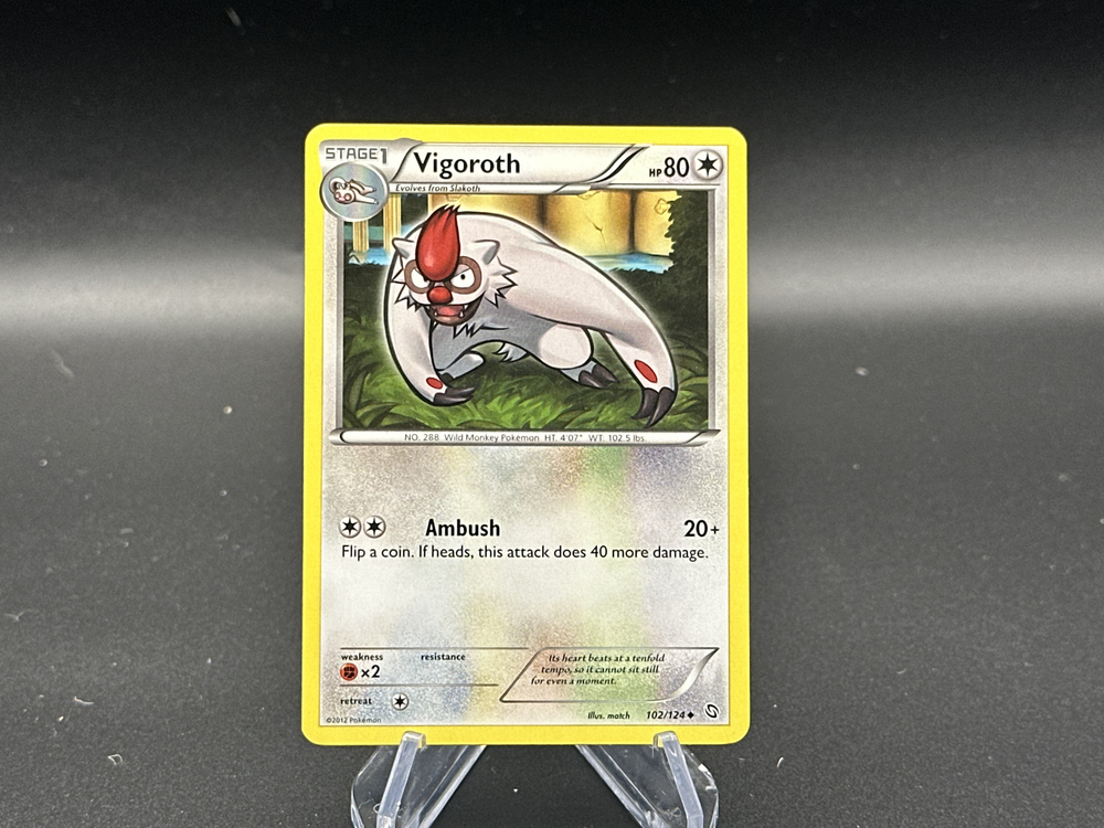 Vigoroth - 102/124 Dragons Exalted - Pokémon TCG - 2012