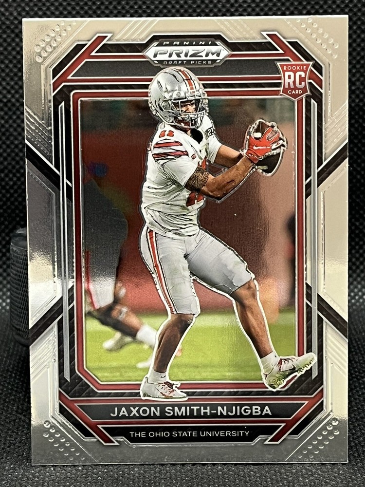 2023 Prizm Draft Picks Jaxon Smith-Njigba ROOKIE #135 Ohio State Buckeyes RC
