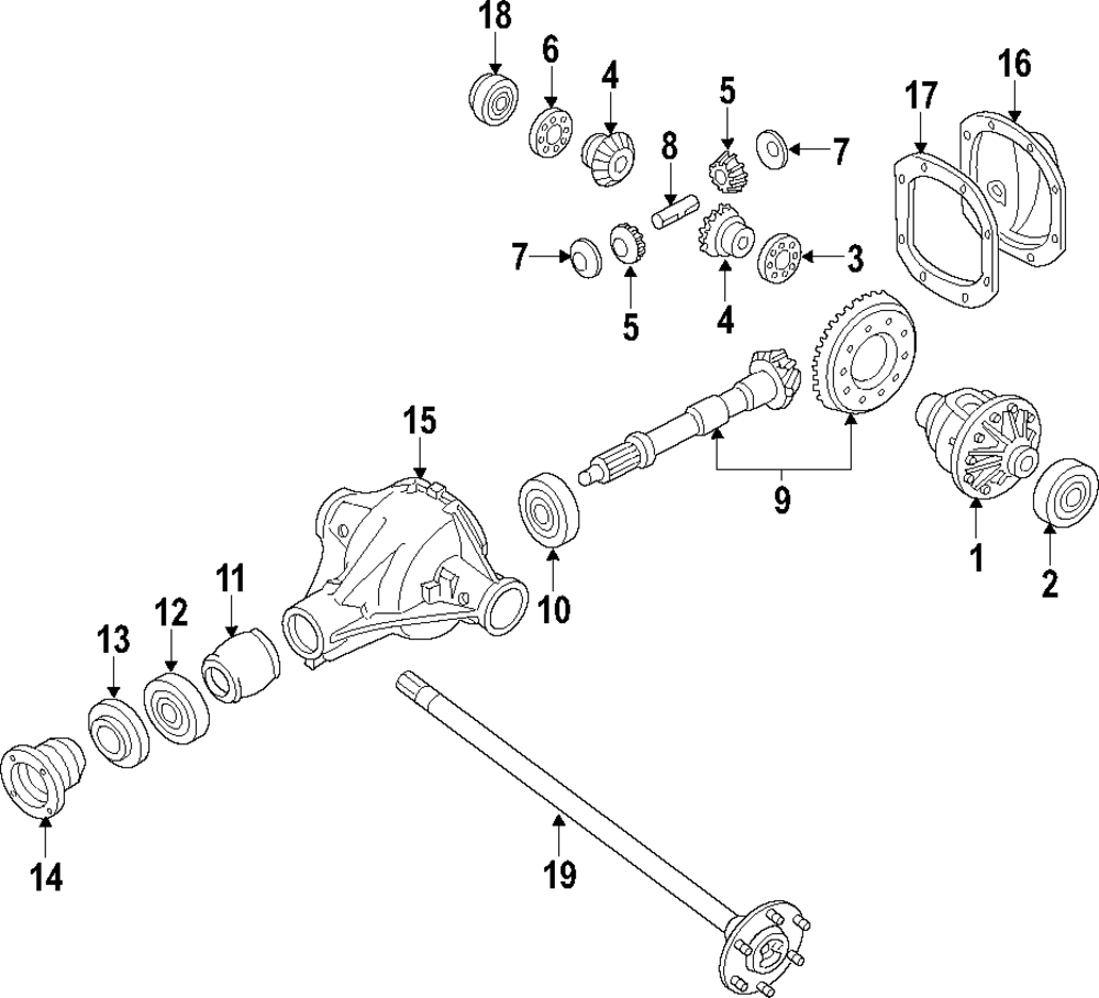 Genuine Nissan Pinion Gear 38425-21W0B