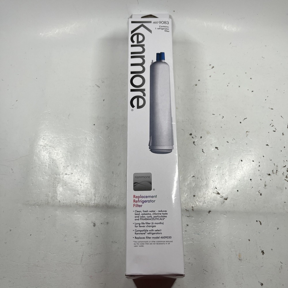 Kenmore Refrigerator Water Filter Replacement #4609083 4609083 Sealed for Clean, Fresh Water