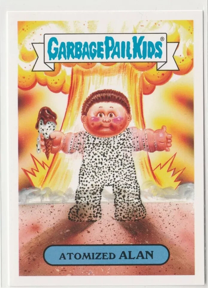 Atomized Alan #11b Garbage Pail Kids GPK 2017 Adam-geddon Trading Card