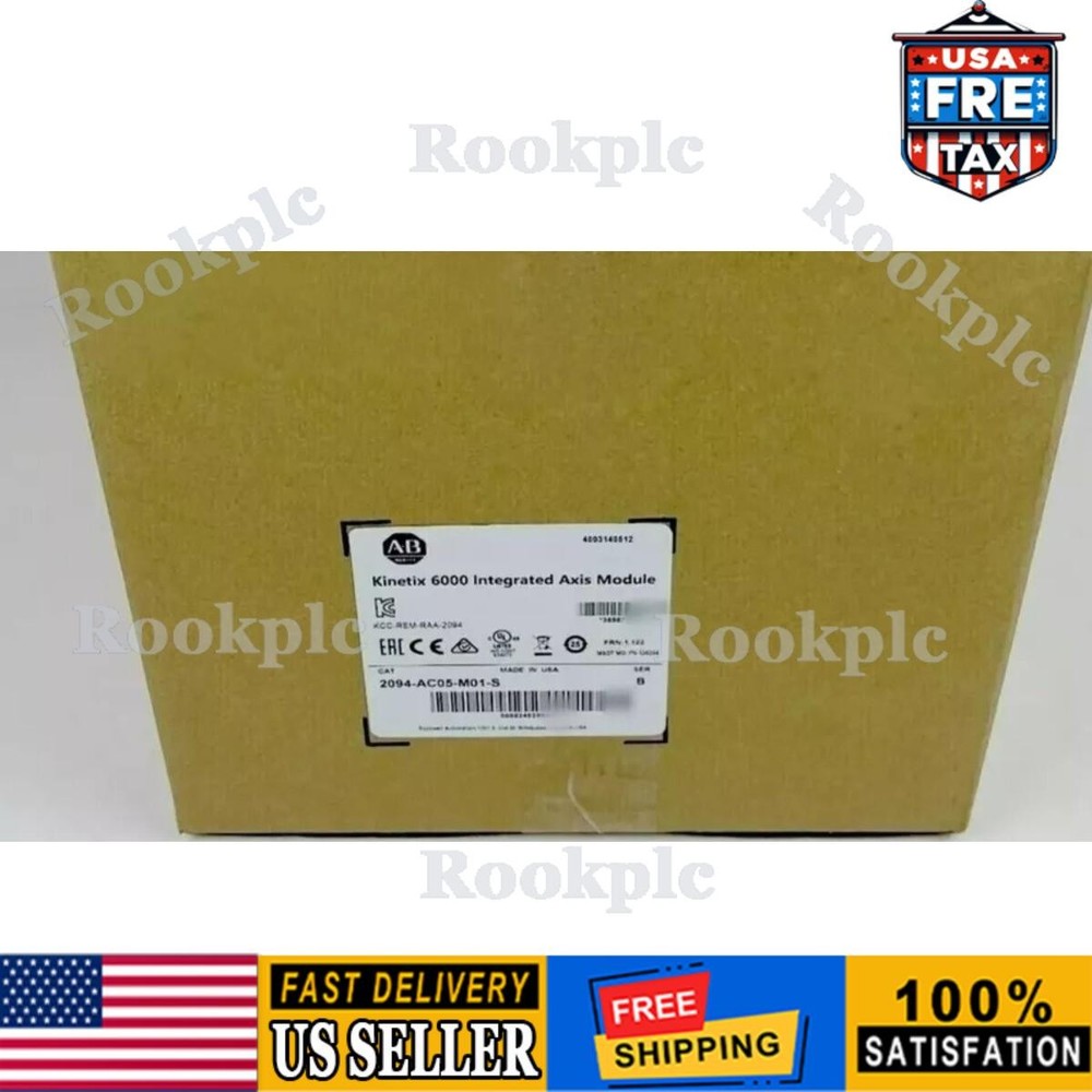 New Sealed AB 2094-AC05-M01-S Kinetix 6000 Integrated Axis Module US Free Tax