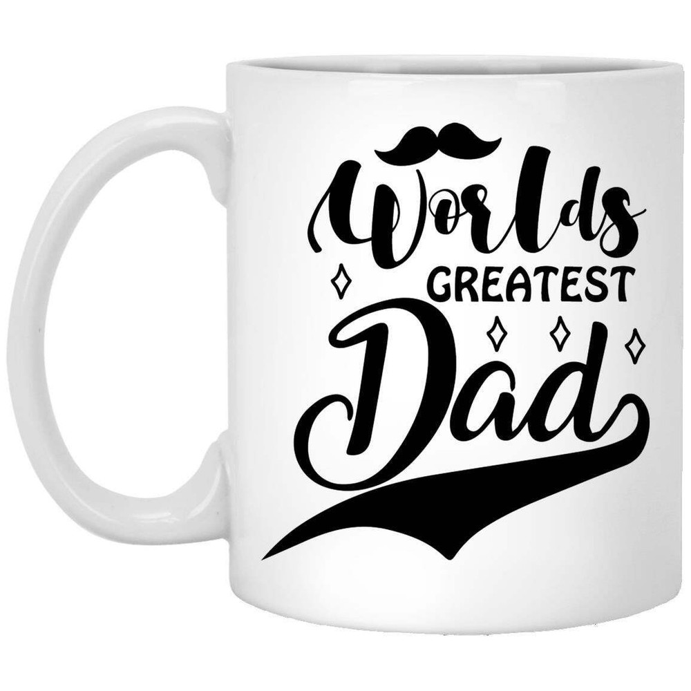Father's Day Coffee Mug Worlds Greatest Dad Coffee Mugs Gift For Dad On Father's