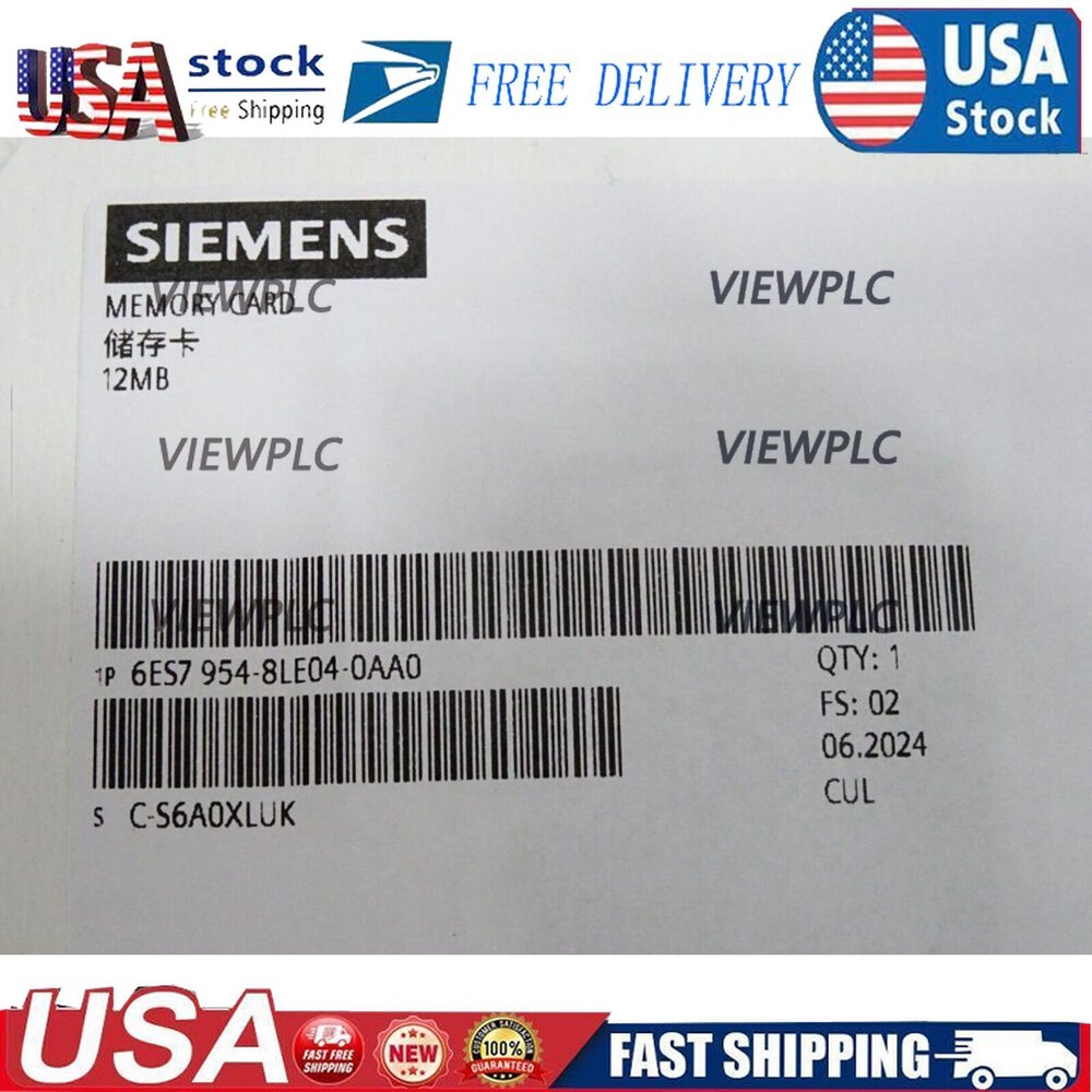 New Siemens 6ES7954-8LE04-0AA0 SIMATIC S7 Memory Cards 6ES7 954-8LE04-0AA0