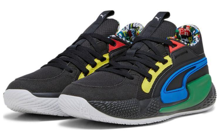 PUMA Court Rider Chaos Trash Talk Sneakers in Black - 379137-01