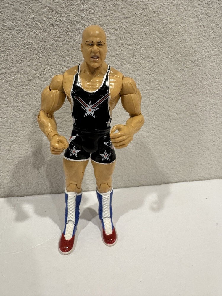 Kurt Angle WWE WWF 2003 Jakks Pacific Figure 7 IN. M3