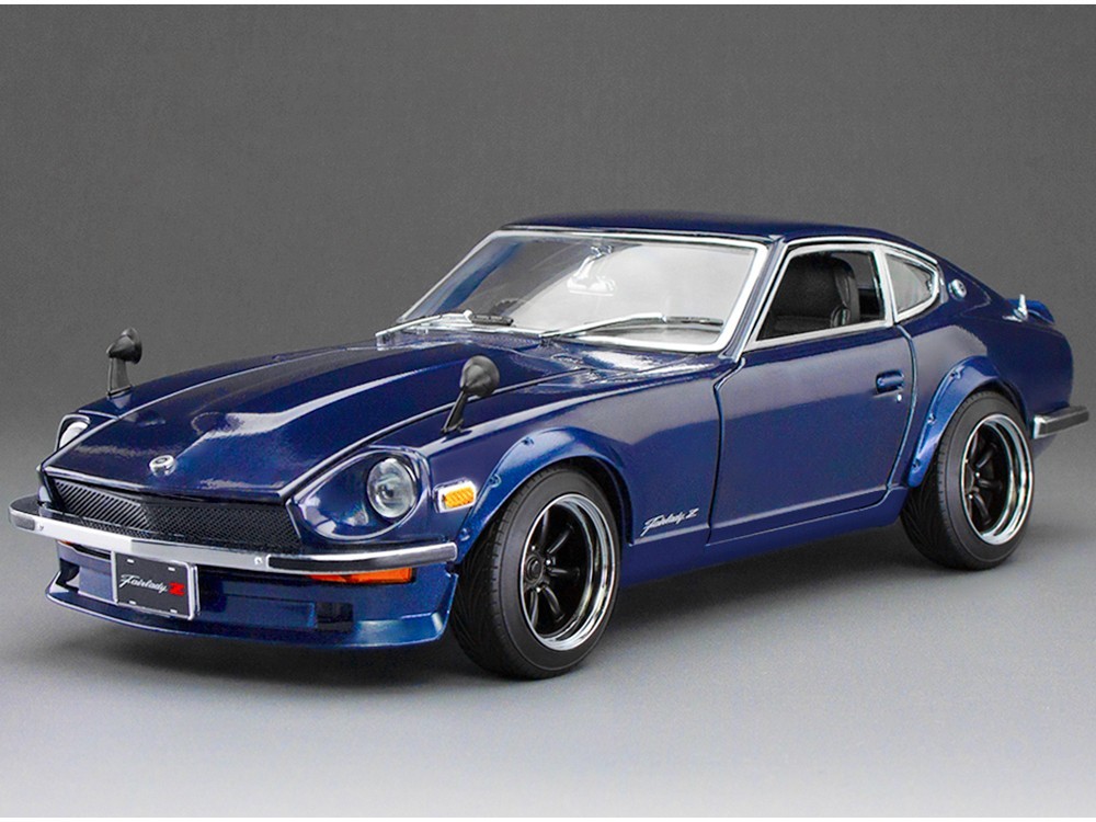1970 Nissan Fairlady Z (S30) Rhd Midnight Blue 1/18 Diecast By Sun Star 3515 R