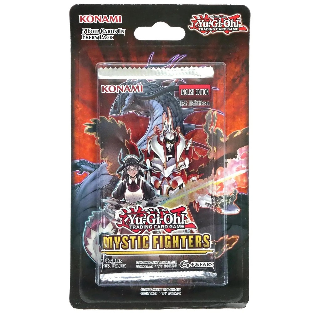 Yu-Gi-Oh Mystic Fighters Booster Blister Pack 1st Edition